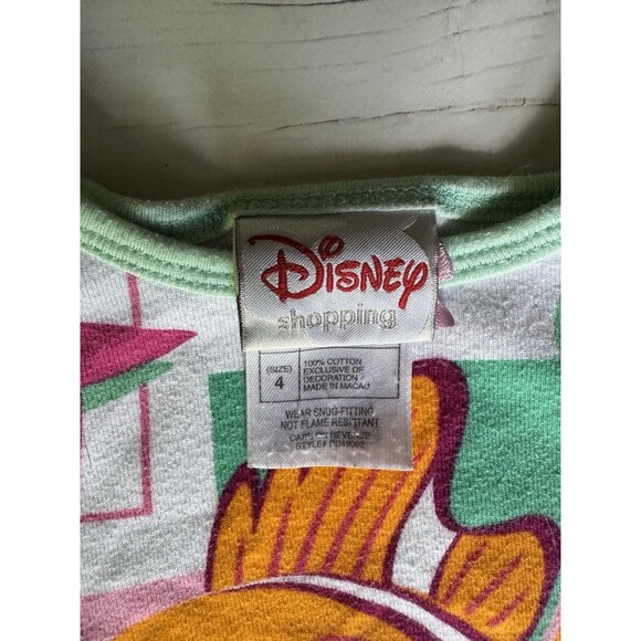 DISNEY store DELUXE Nemo and Tinkerbell Kids Short Set Sleepwear-Sz 4 - Picture 4 of 8